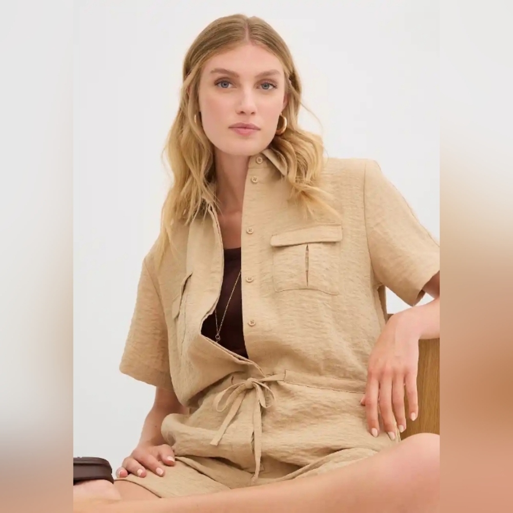 NWT GAP ROMPER Sz XS petite - Picture 8 of 16